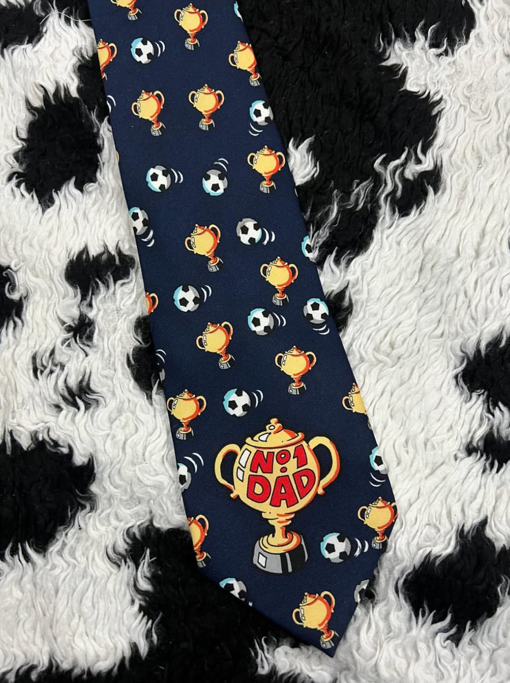 No. 1 Dad Trophy Tie