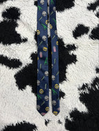 Alien, Fast Food & Dinosaurs Tie