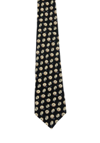 Johnny Coburn Black Floral Tie