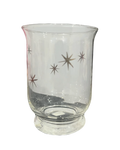 Glass Sparkle Stars Vase