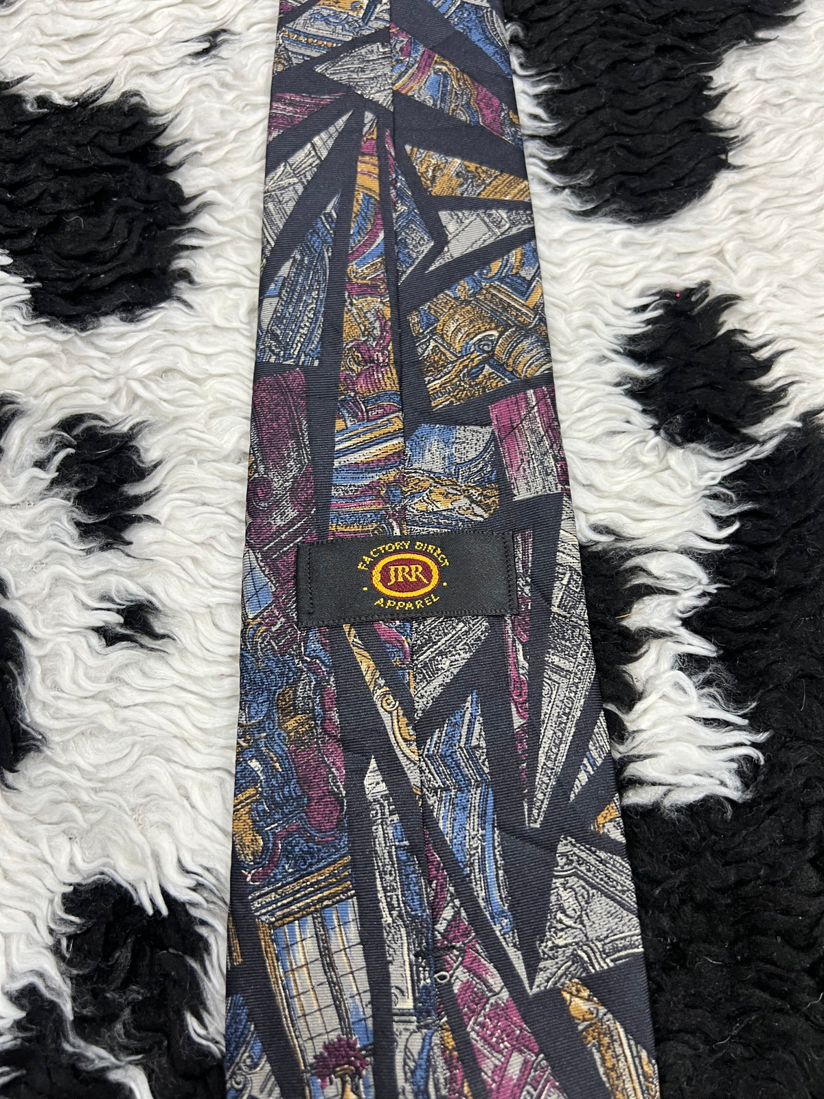 Architecture Collage Tie