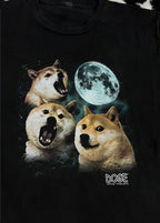 Three Doge Moon Meme Tee (Large)