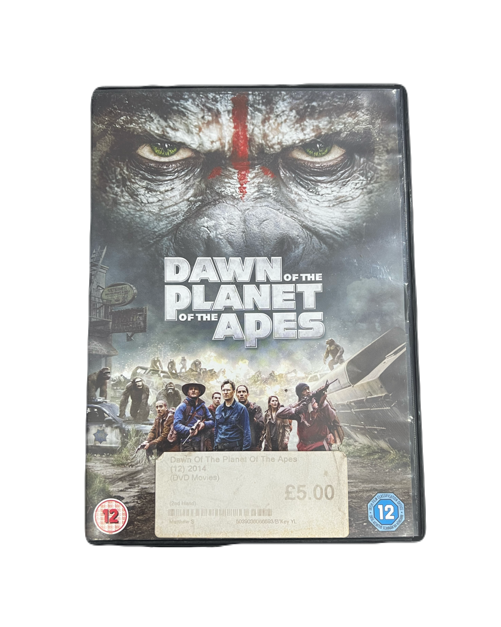 Dawn of the Planet of the Apes DVD
