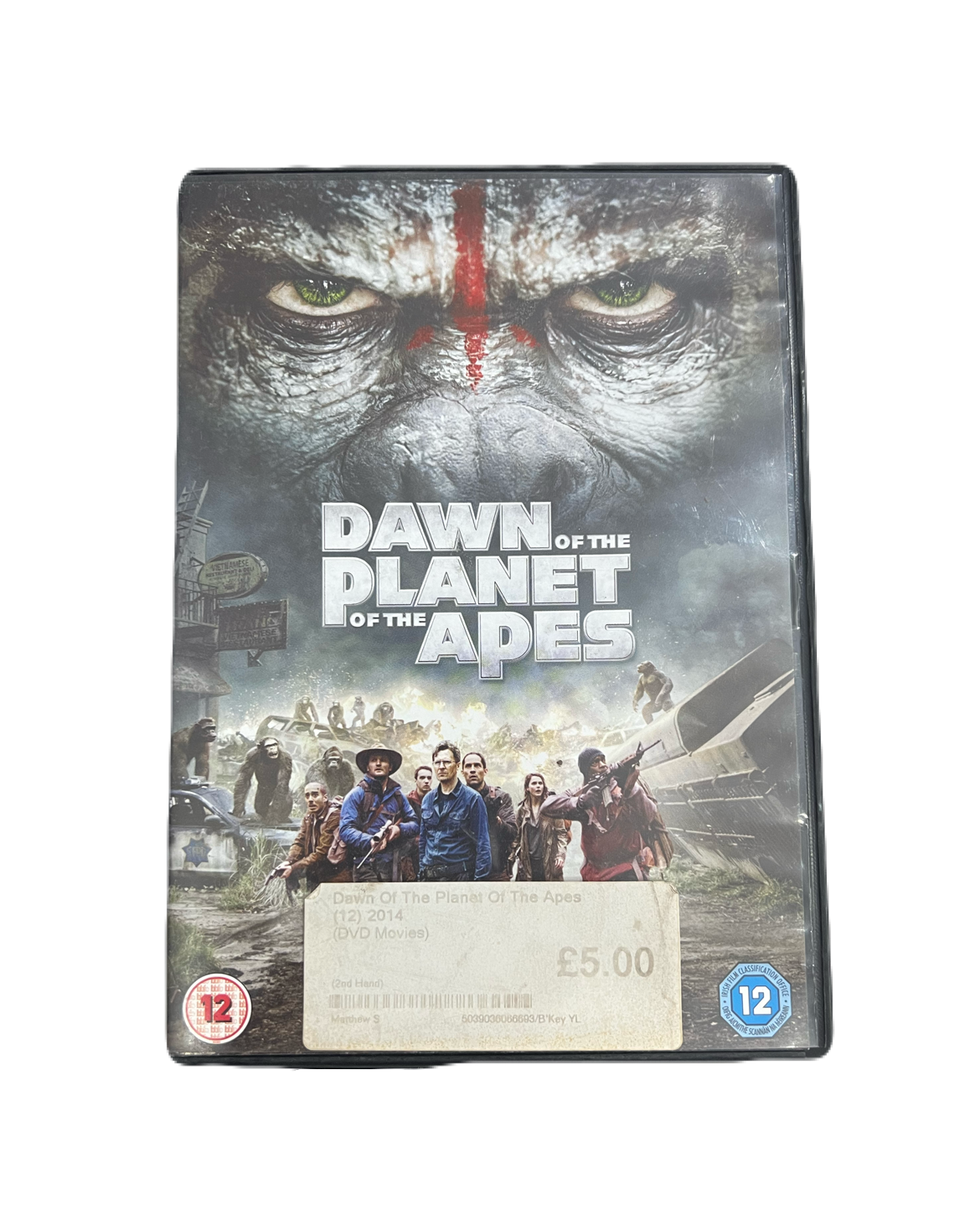 Dawn of the Planet of the Apes DVD