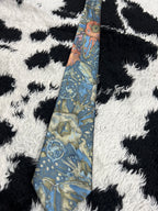 Burton Embroidered Floral Tie