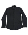 Primark Slim-Fit Black Buttonup