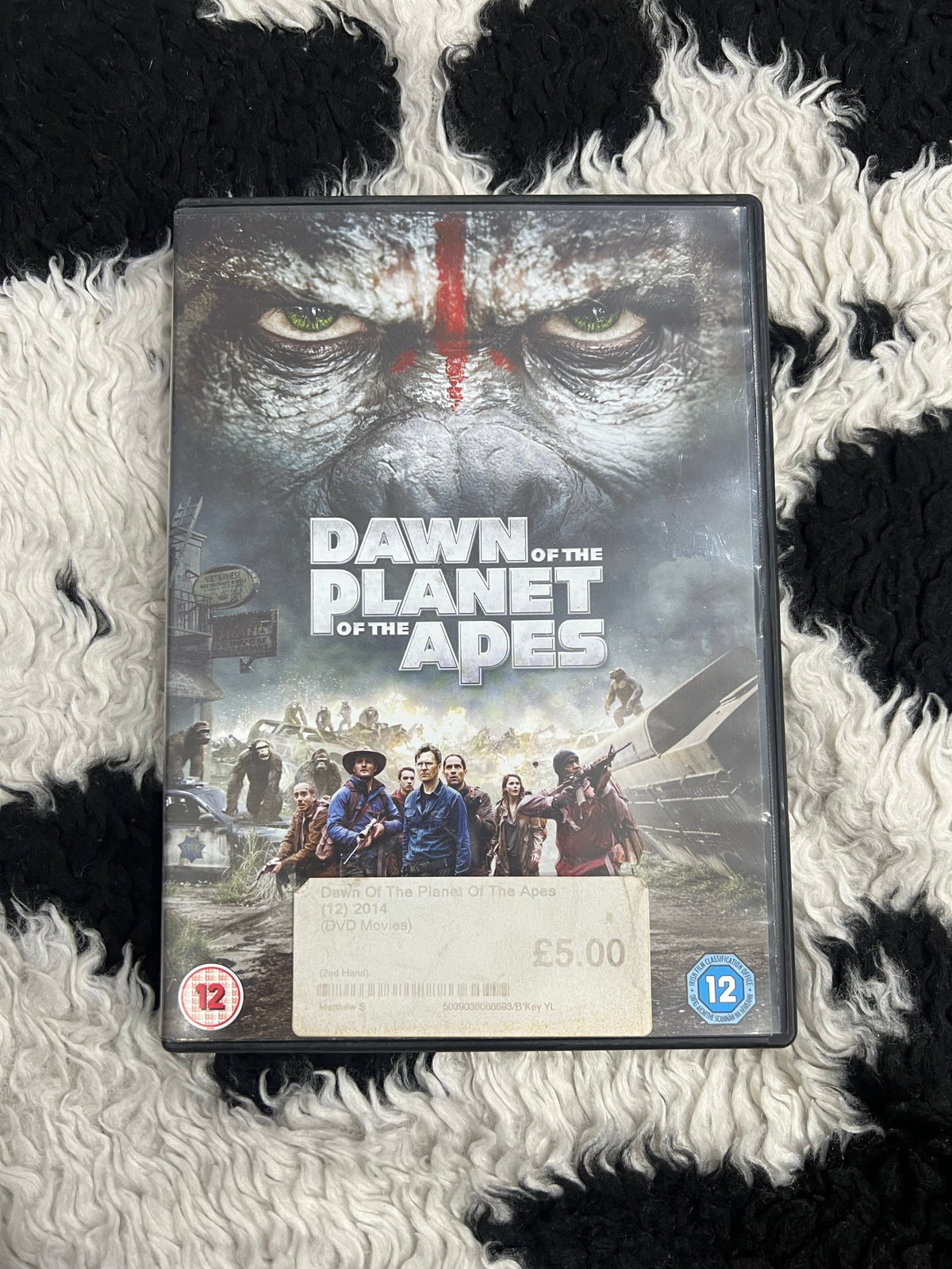 Dawn of the Planet of the Apes DVD