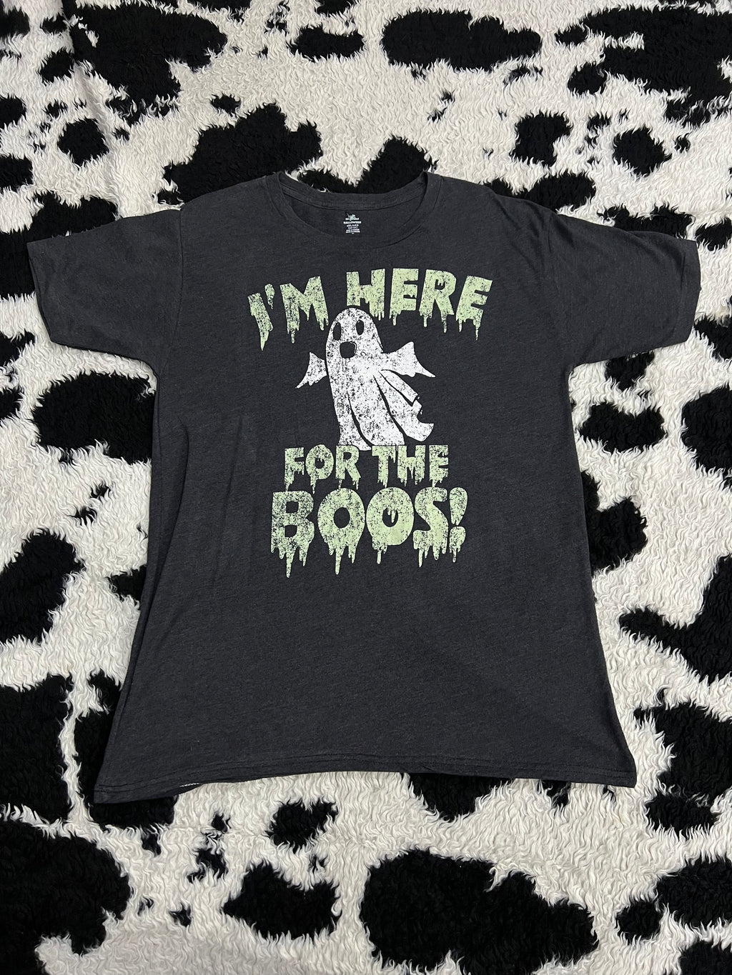 "I'm here for the boos!" Tee (Large)