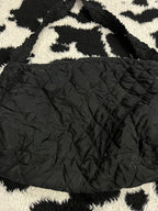 Black Quilted Bag