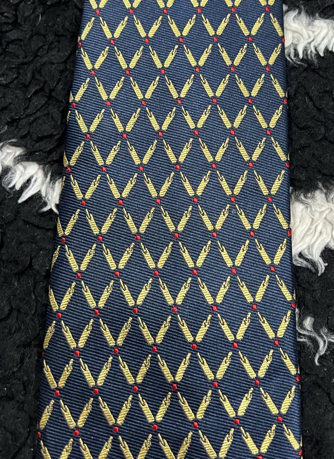 Embroidered Cricket Tie