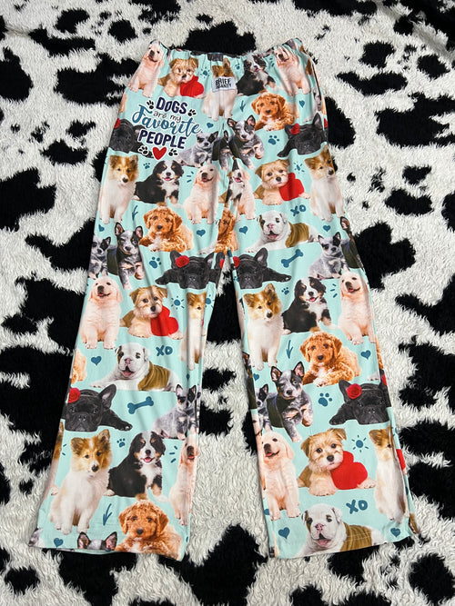 "Dogs are my Favorite People" PJs (Large)