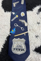 Police Graphic Tie