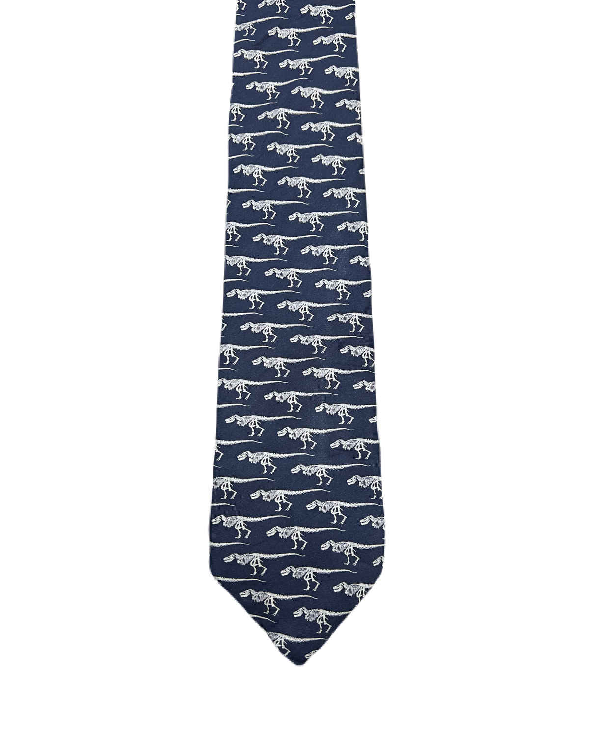T-rex Fossil Skeleton Tie
