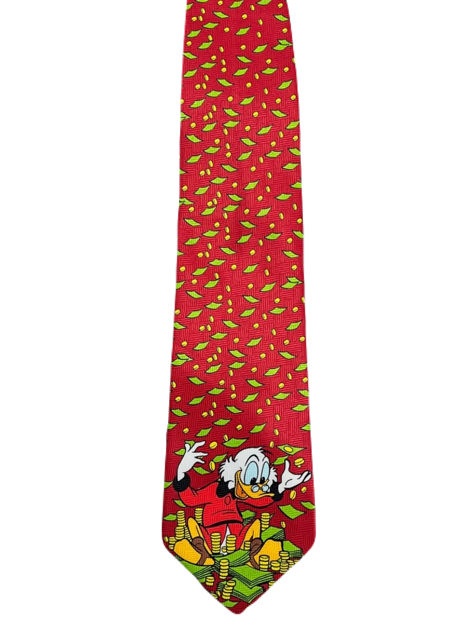 Disney Scrooge McDuck Money Tie