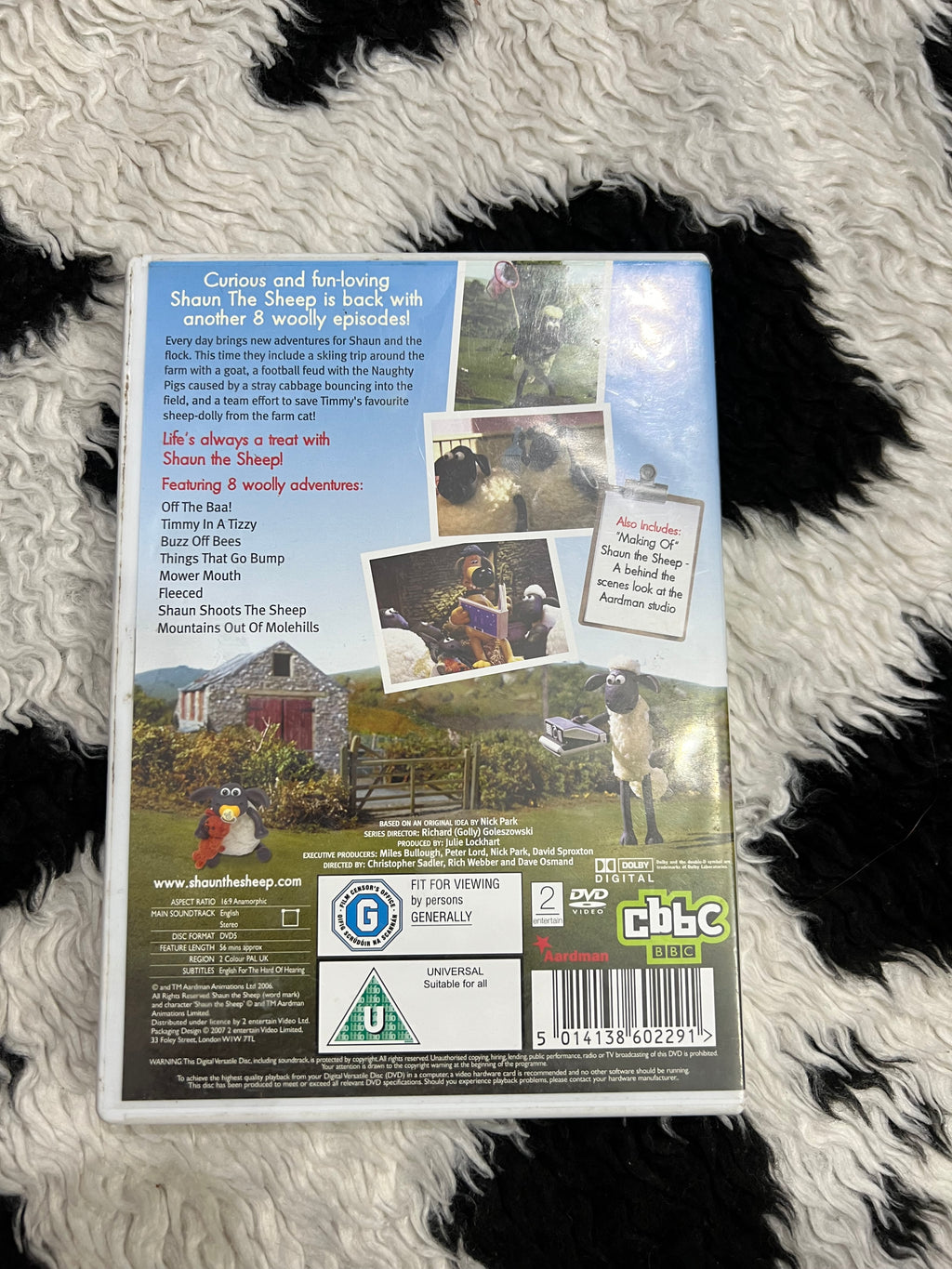 Shaun The Sheep: Off The Baa! DVD
