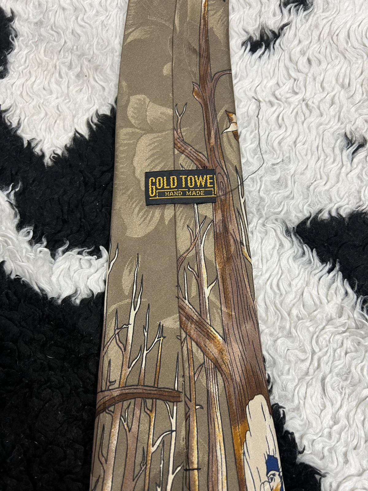 Mallard in Pond Tie