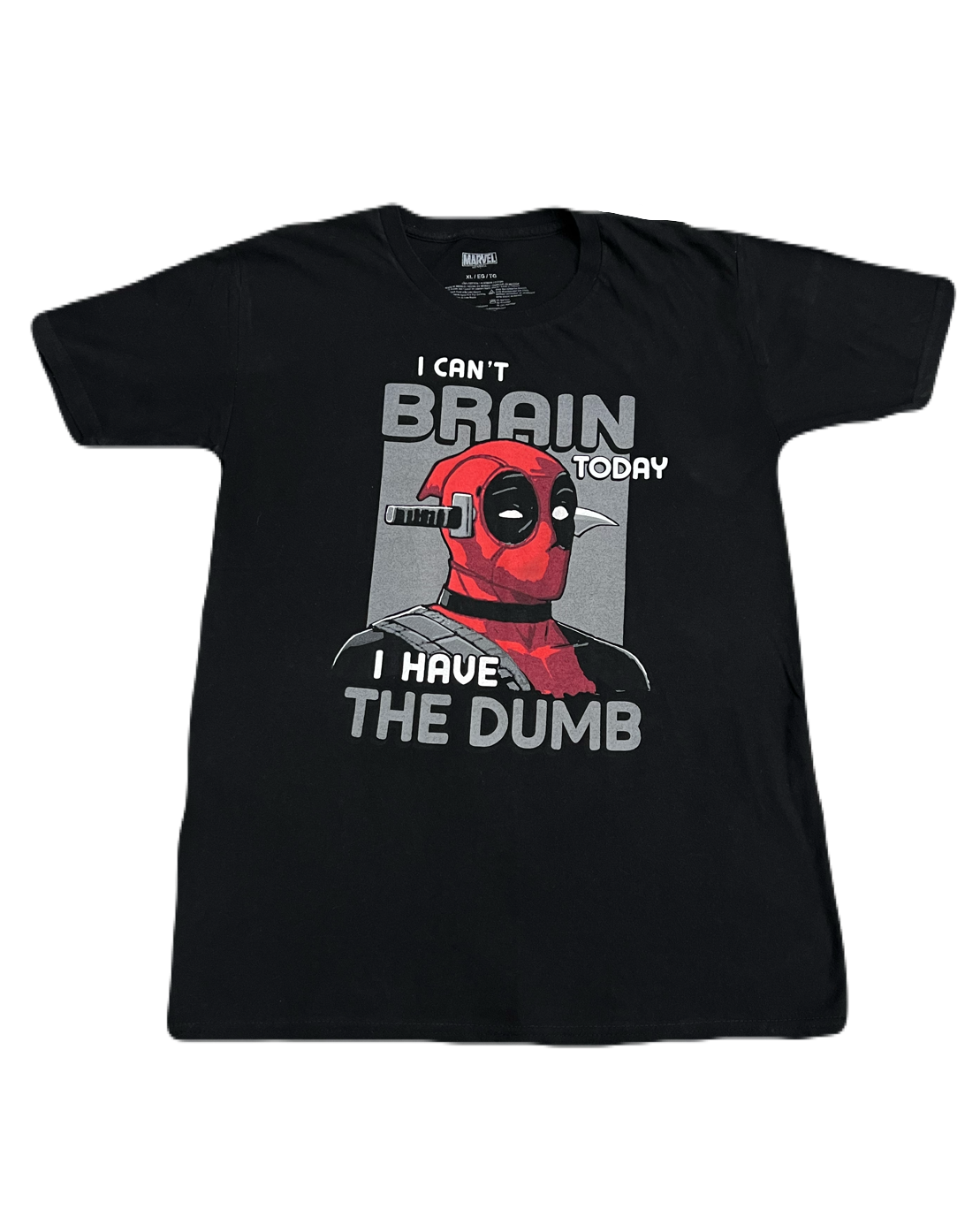 Deadpool "I Can't Brain Today" Tee (Medium)