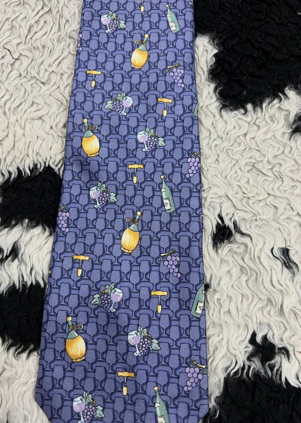Wine & Winery Tie