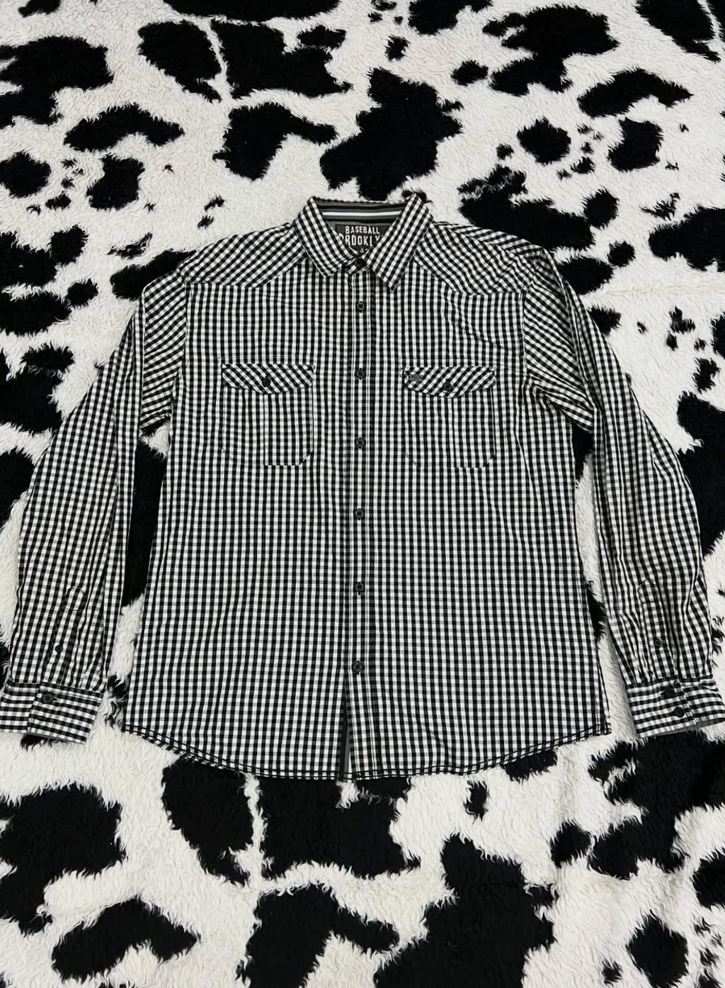 1965 Brooklyn Baseball Embroidered Buttonup
