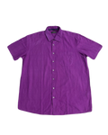 Charles Vögele Purple Half-Sleeve Buttonup