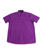 Charles Vögele Purple Half-Sleeve Buttonup