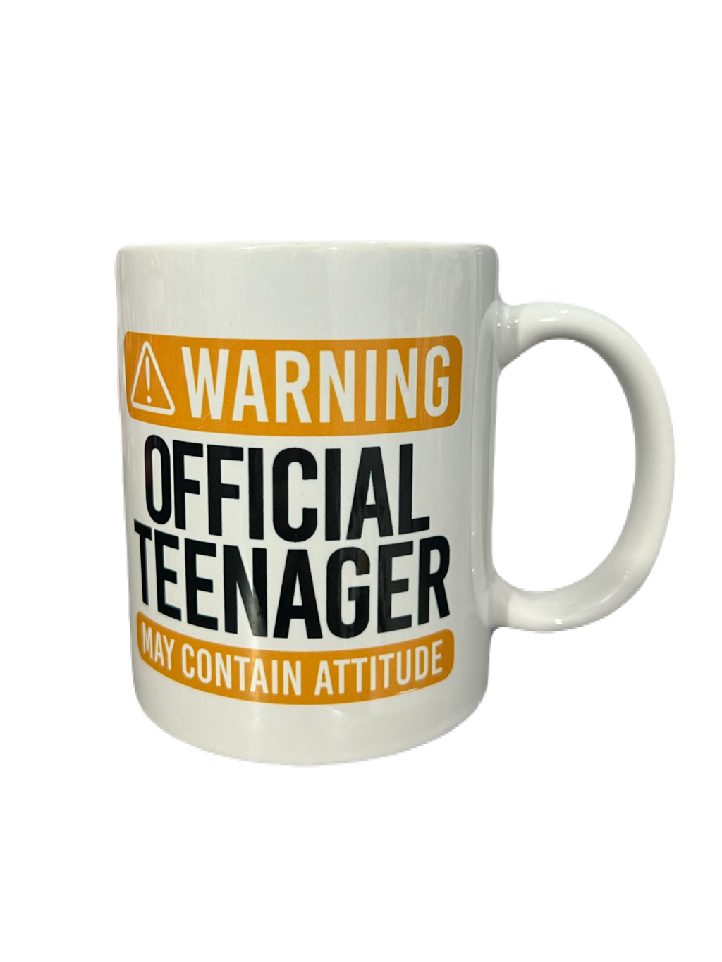"Warning, Official Teenager!" Mug