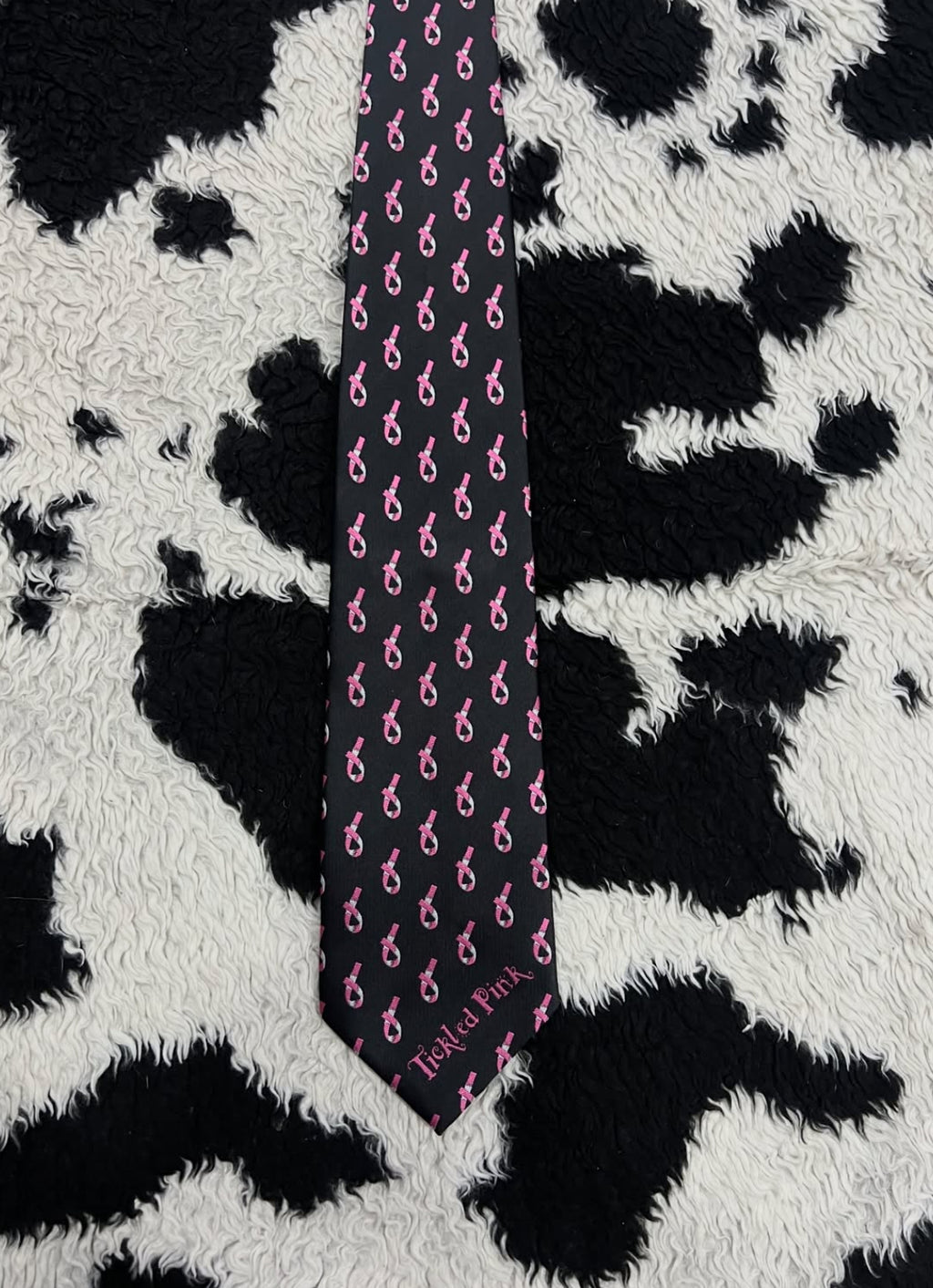 Pink Ribbon Cancer Tie