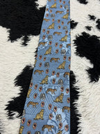 Double-Textured Tigers Tie