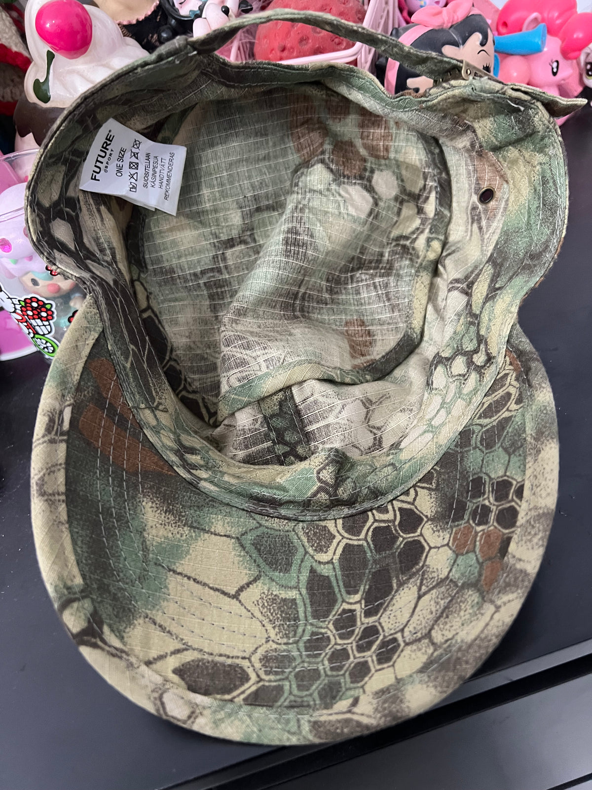 Camouflage Snakeskin Cap