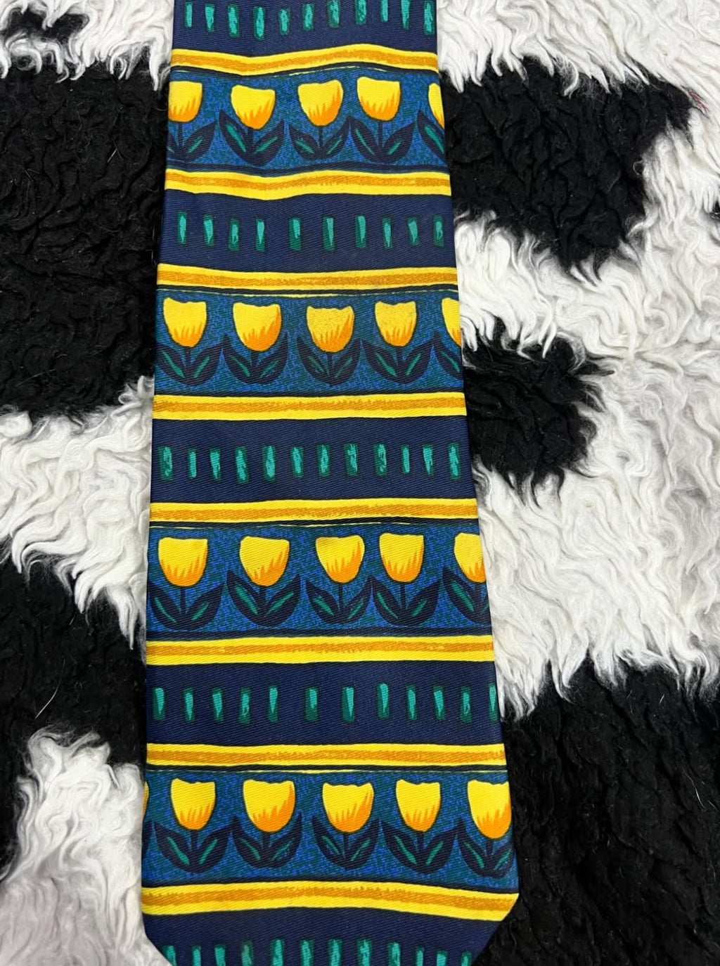 Burtons Tulips Tie