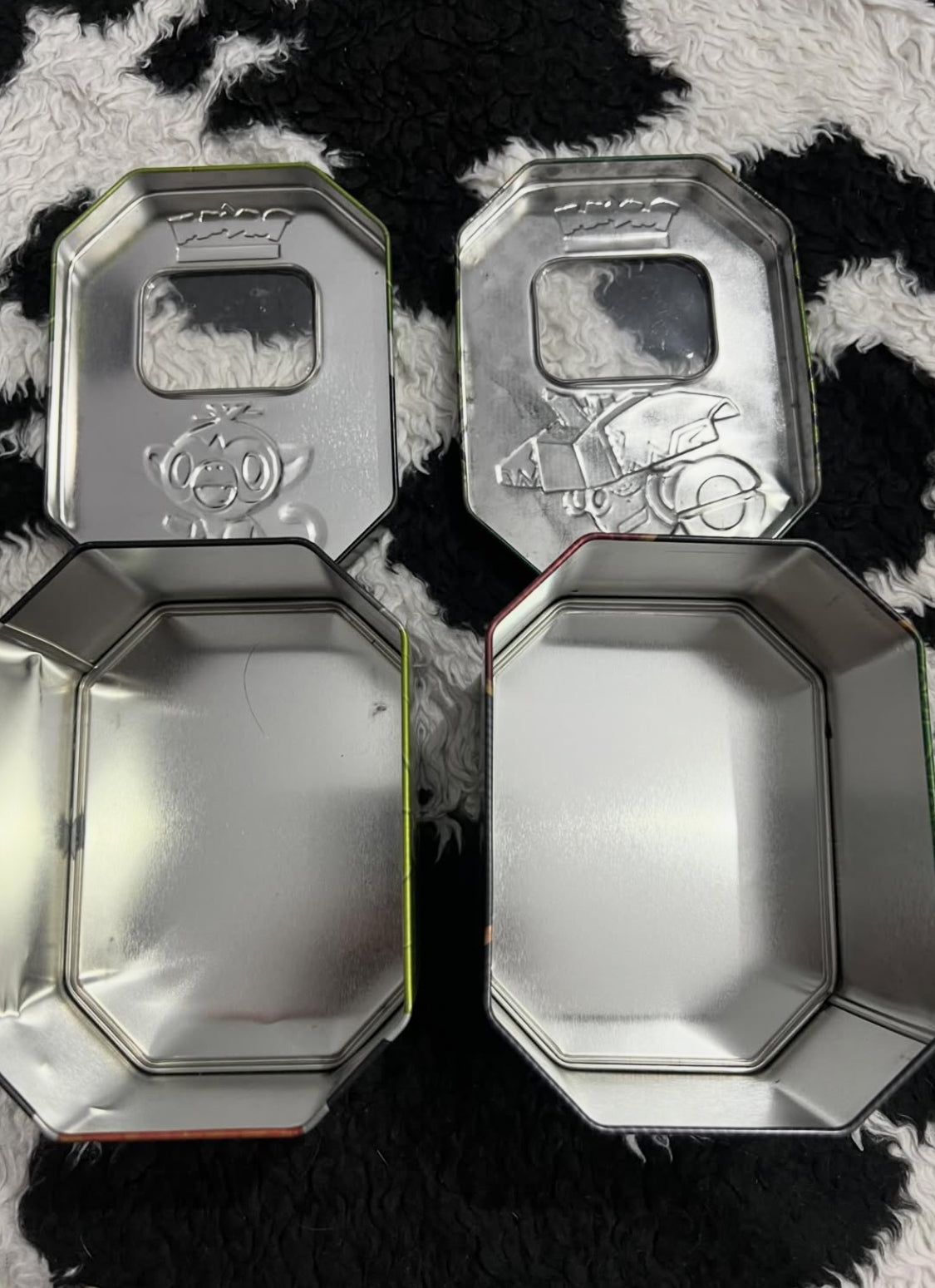 Pokemon Tin Storage Boxes