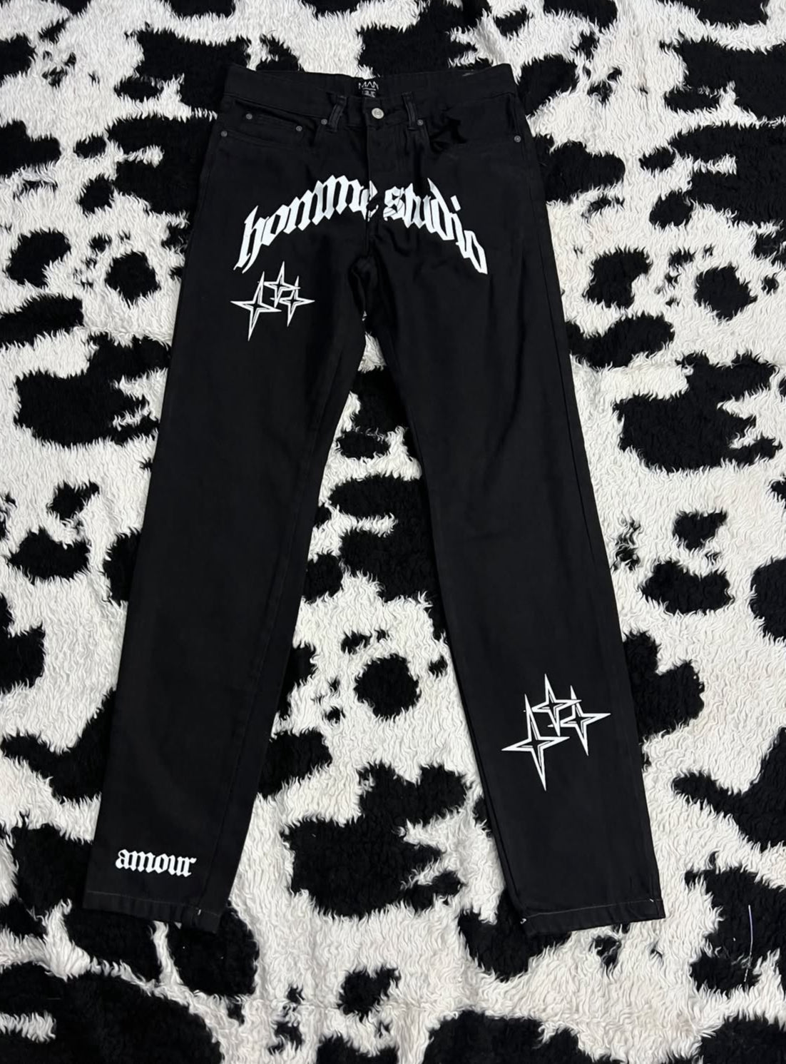 Homme Studio Printed Pants (Waist 30)