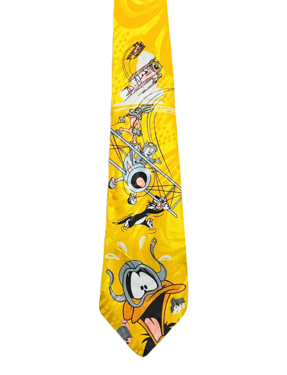 Looney Tunes Flying Plane Tie