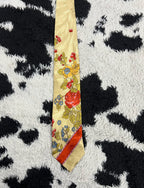 Double TWO Floral Tie