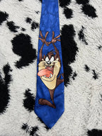 Vintage 1995 Tasmanian Devil Taz Looney Tunes Tie