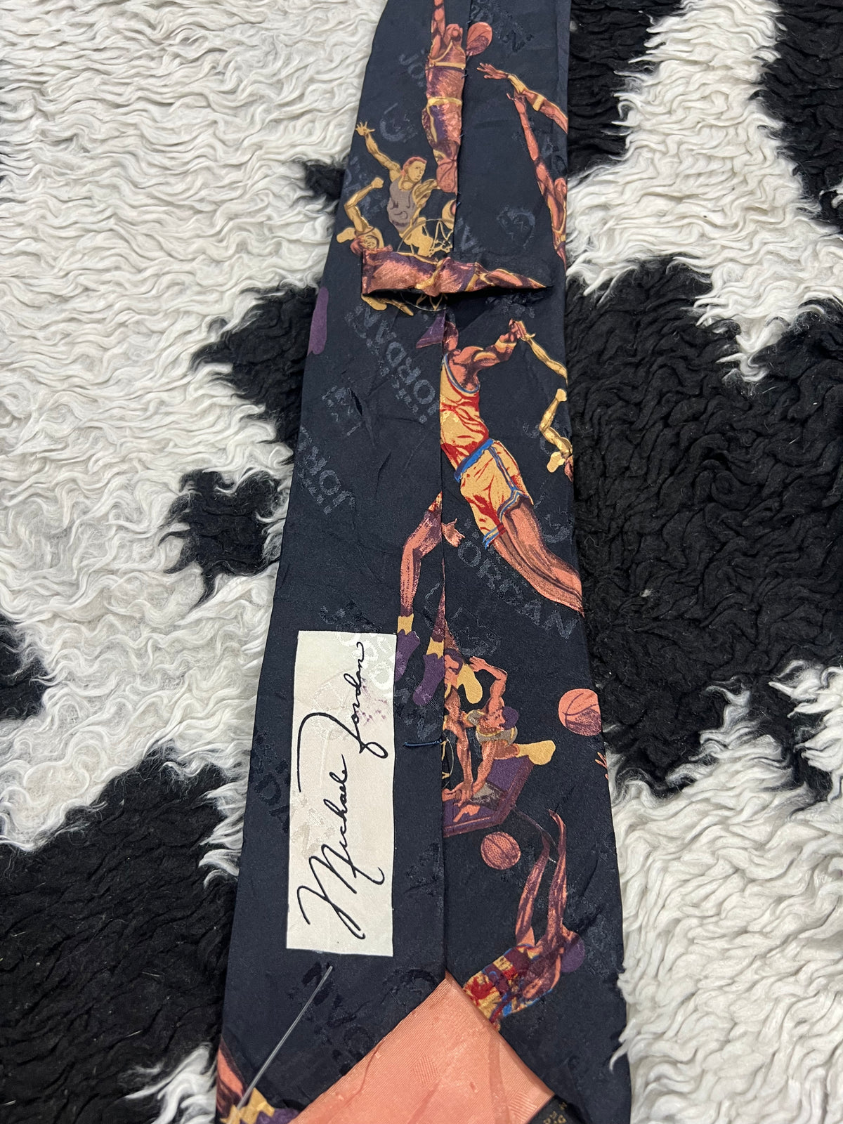 Micheal Jordan Basketball Tie