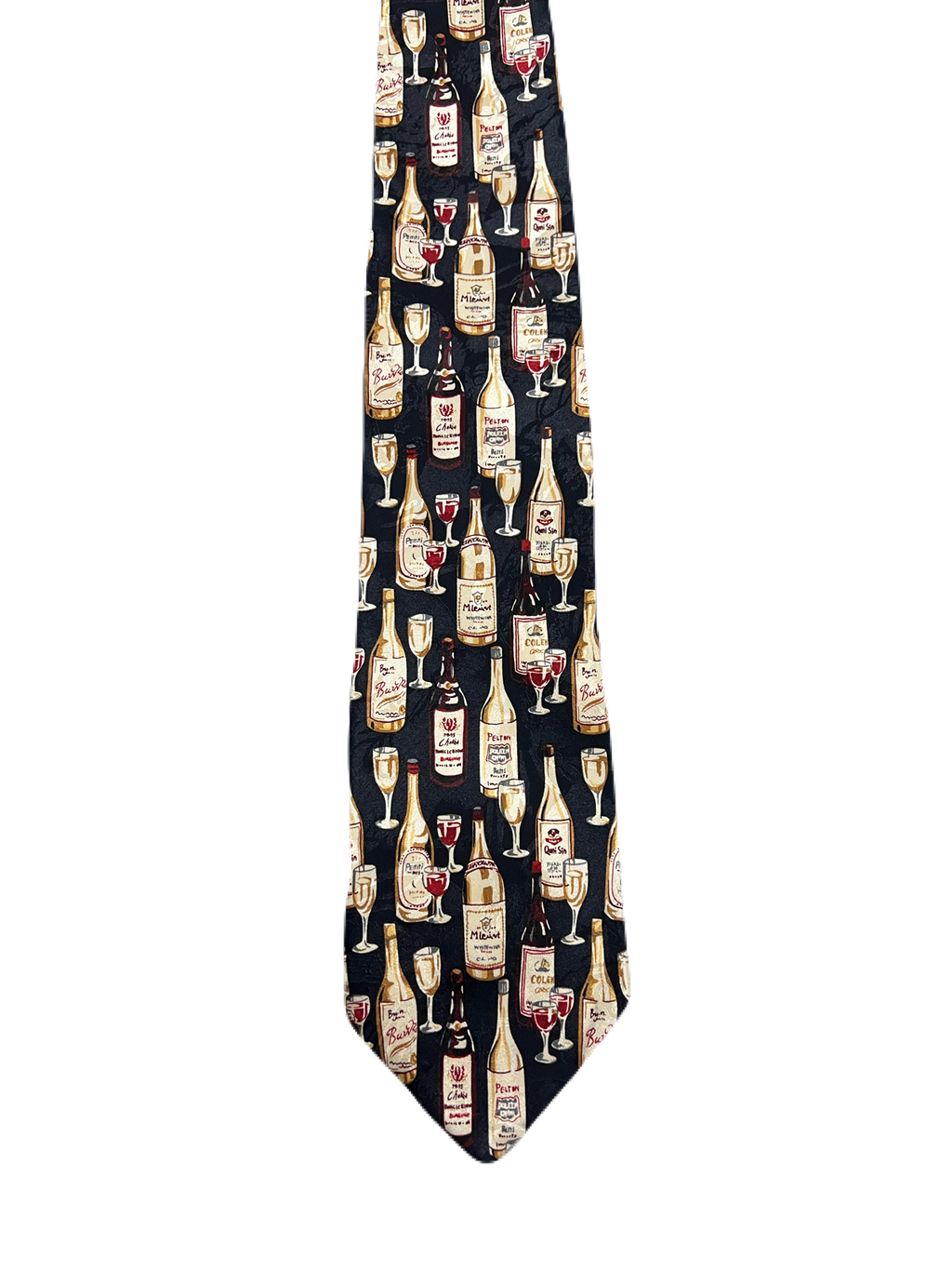 Wine Bottles Tie