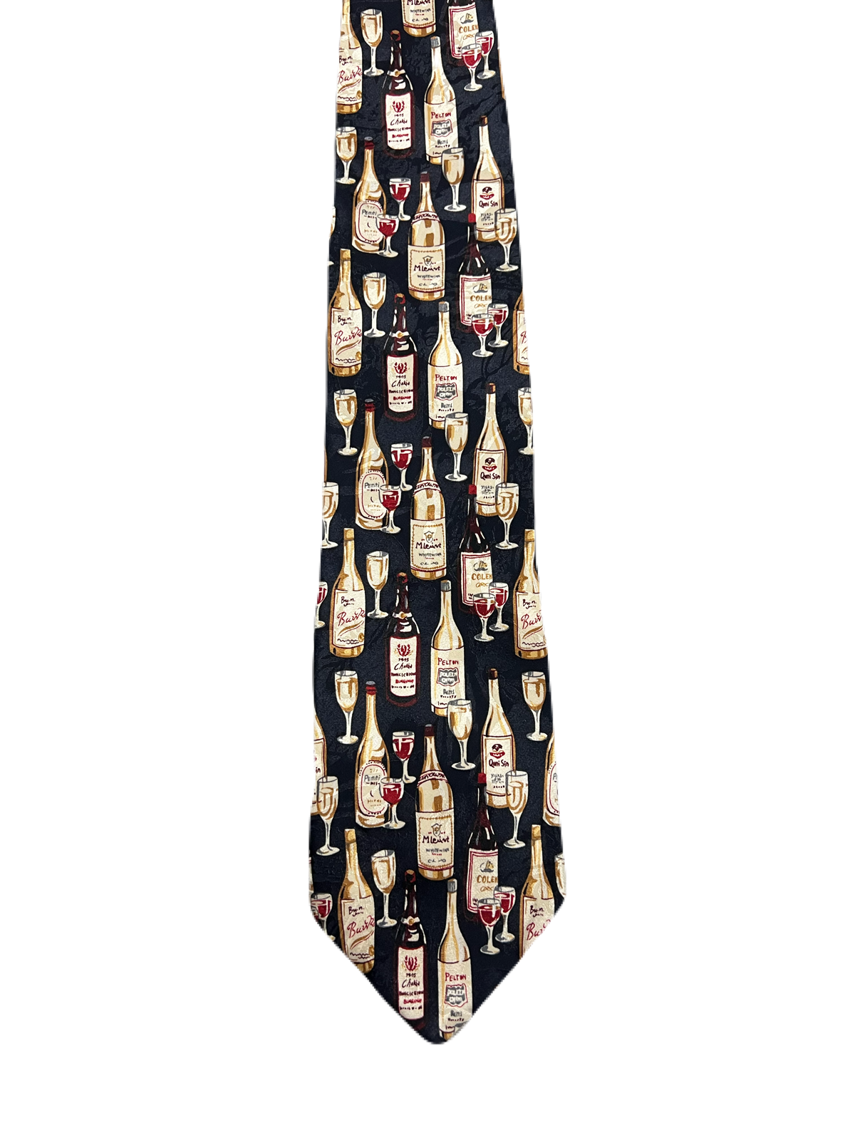 Wine Bottles Tie