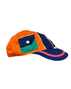 Vibrant Pocketed Zipper Cap