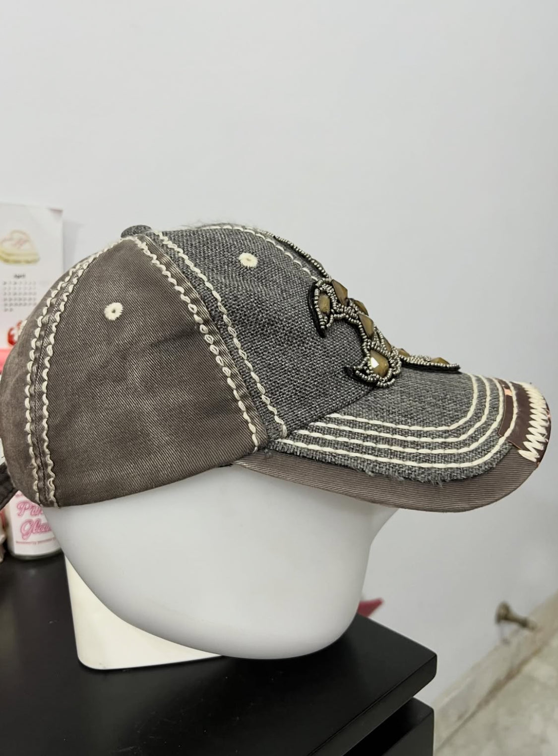 Olive & Pique Fleur-De-Lis Cap