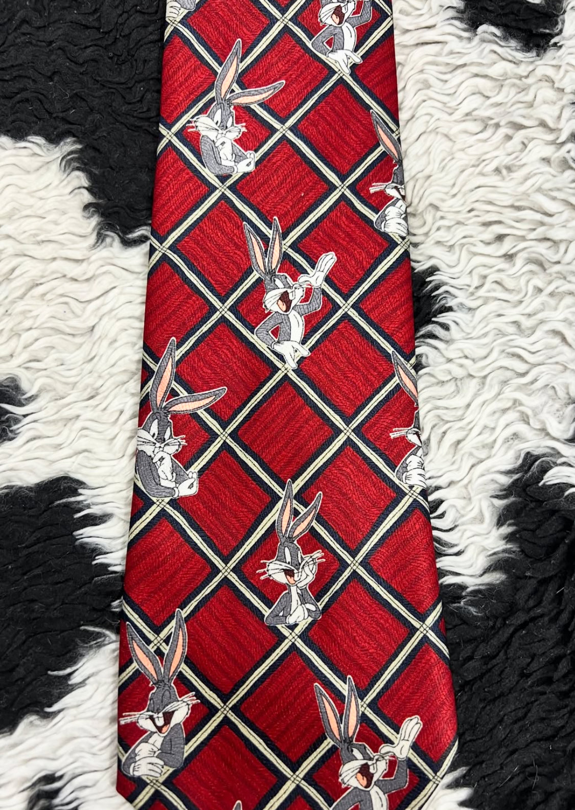 Looney Tunes Bugs Bunny Tie