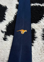 Embroidered Tiger Tie