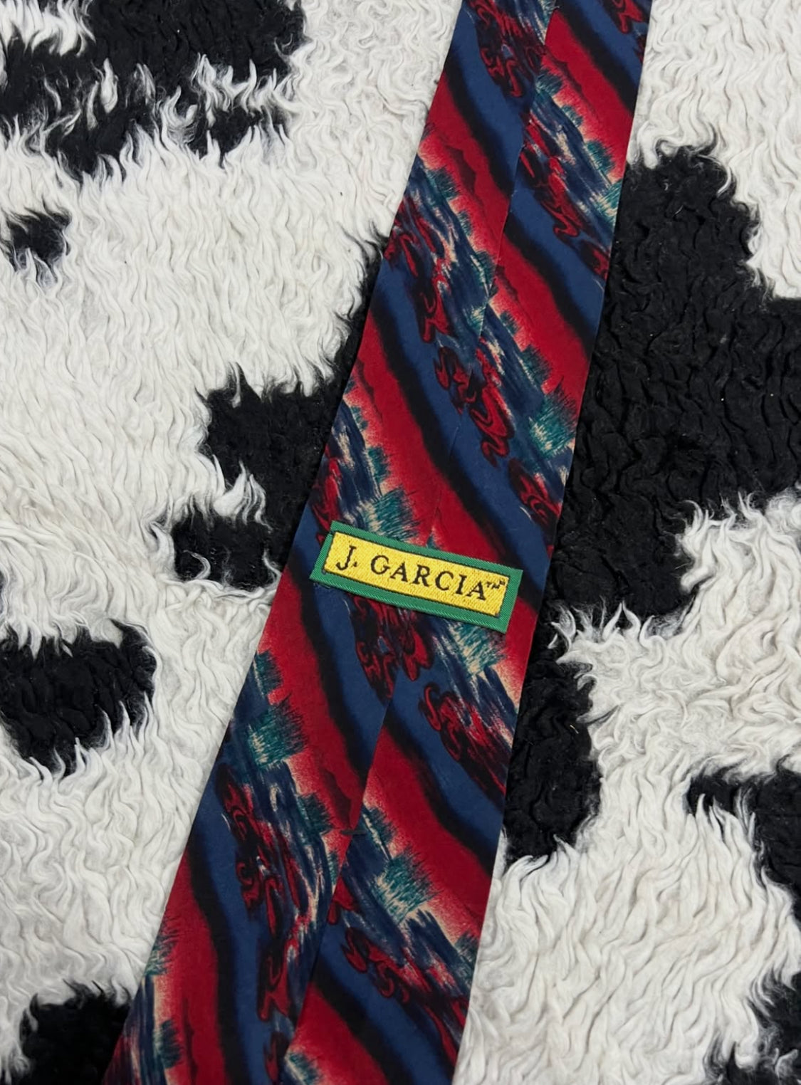 J.Garcia Blue & Red Tie
