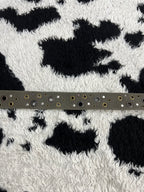 Green Studded Canvas Belt