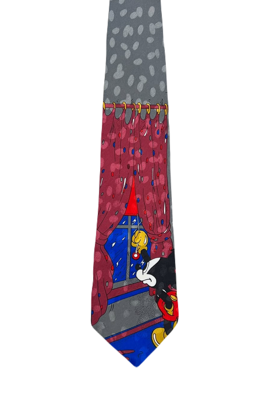 Disney Mickey Mouse Rainy Day Tie