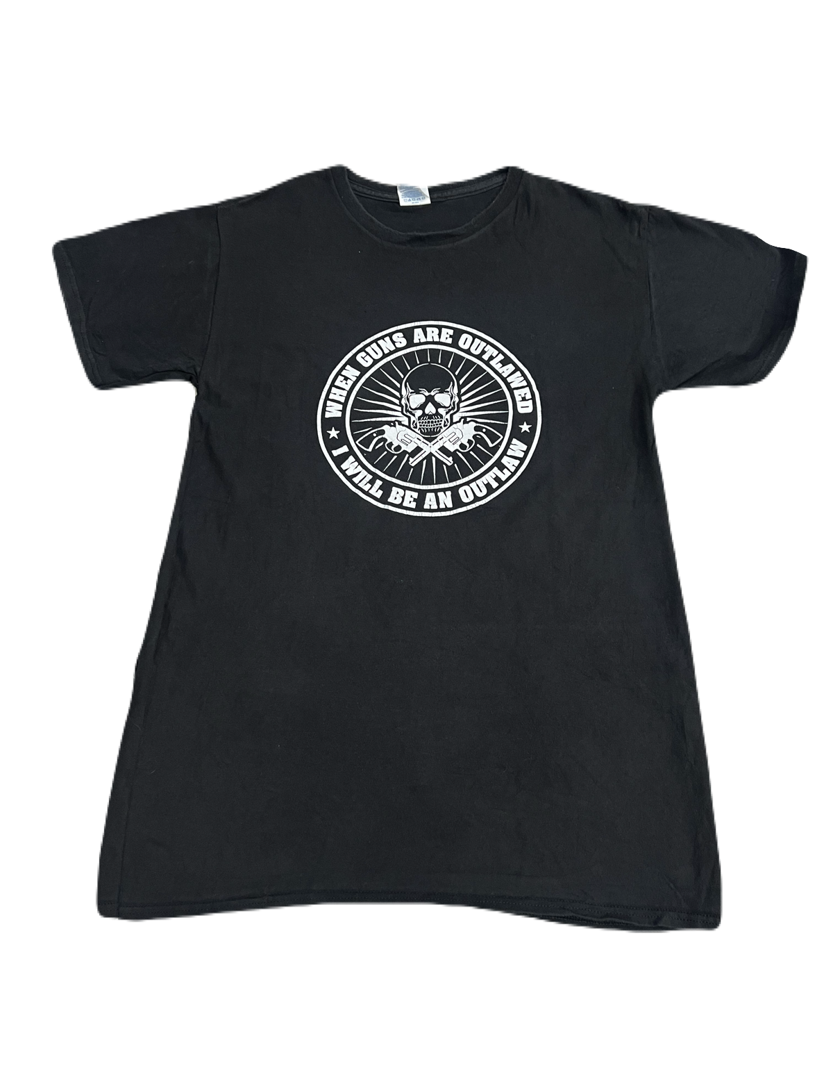 "When Guns are Outlawed, I Will be an Outlaw" Tee (Medium)
