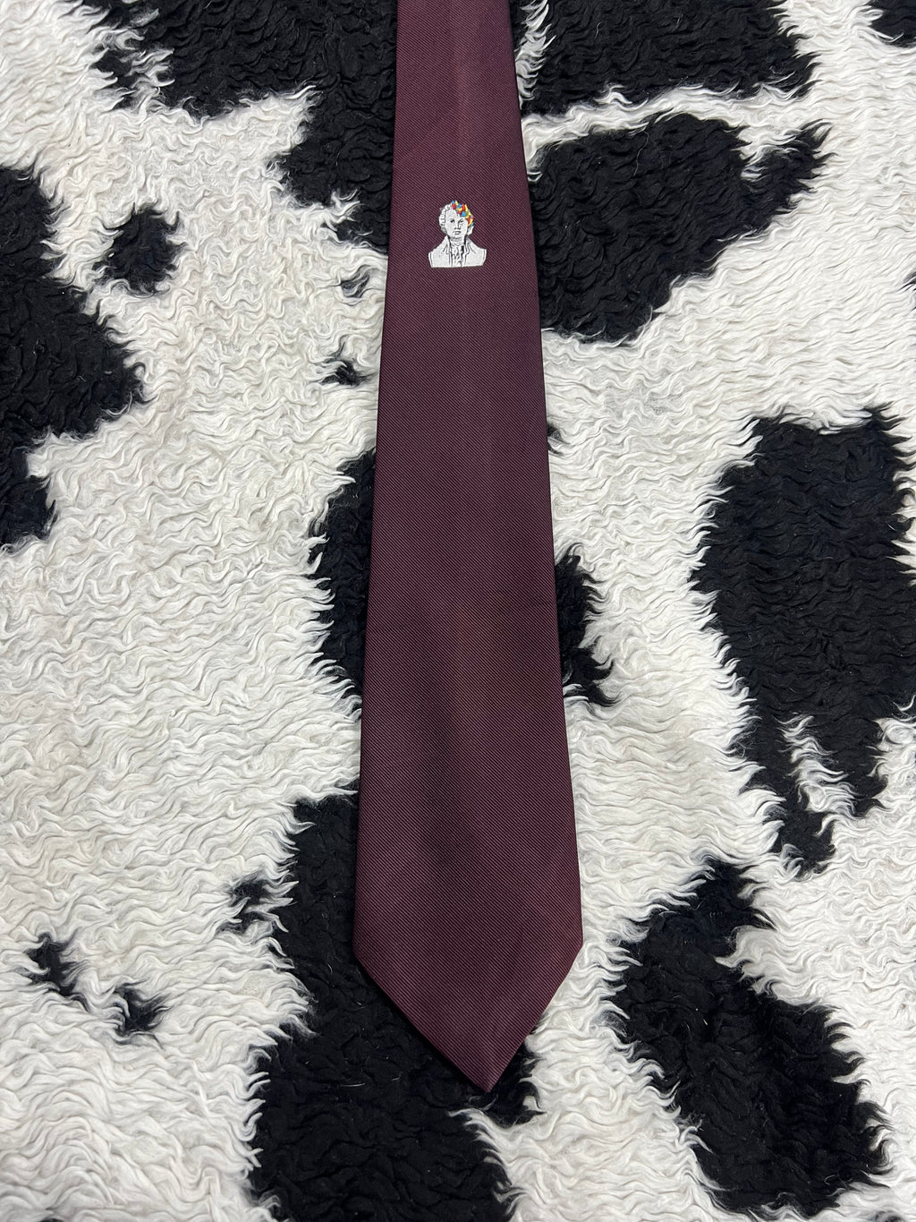 Mozart Embroidered Narrow Tie