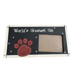World's Greatest Cat Photo Frame Hanging