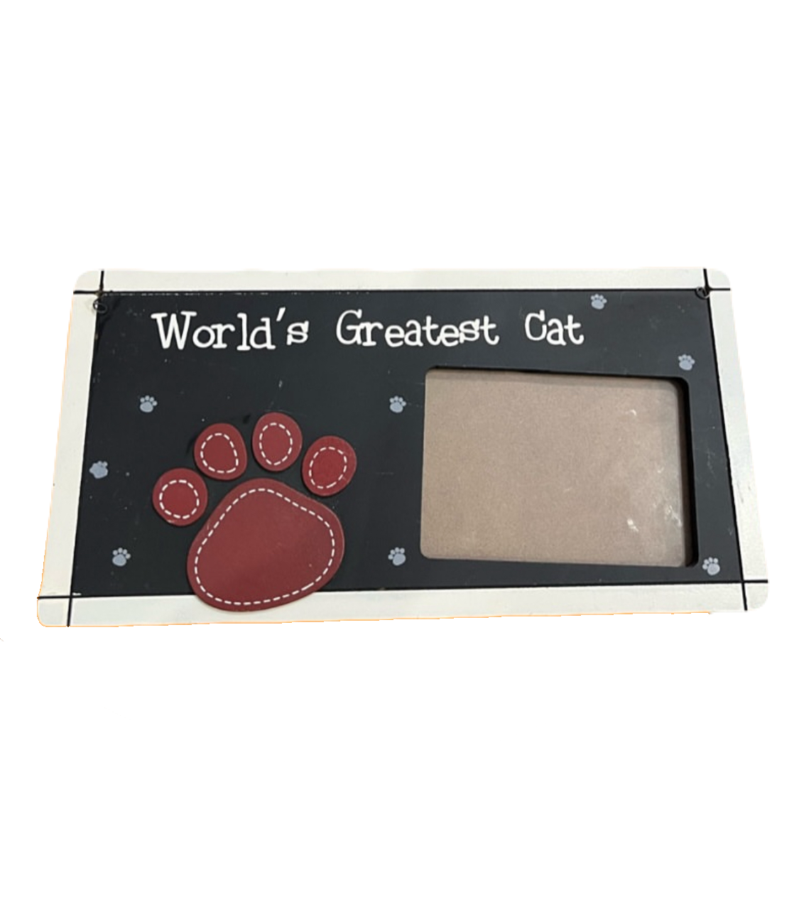 World's Greatest Cat Photo Frame Hanging