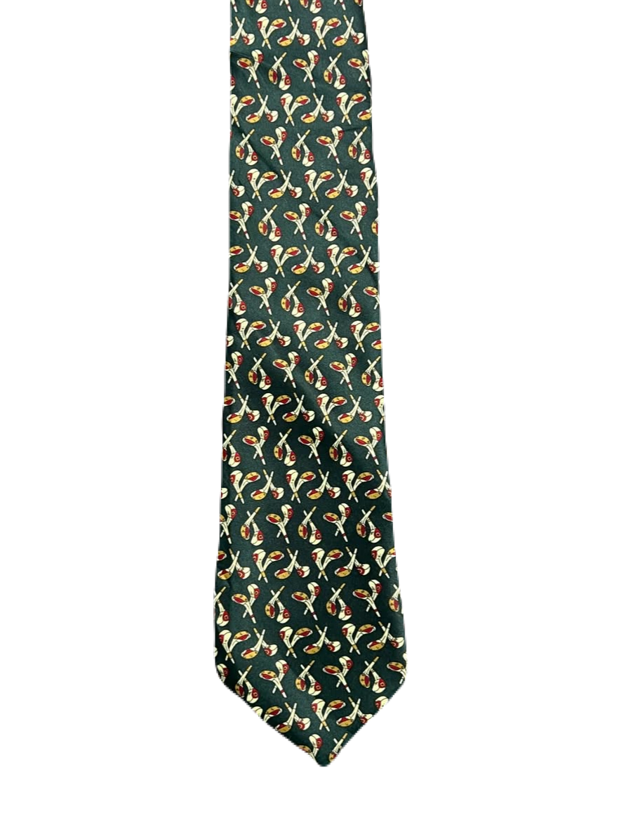 Vintage Rene Chagal Golf Clubs Tie
